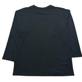 John Richmond Shirt Girocollo Tinta Unita con Logo per Bambino RGP26009TS NERO JOHN RICHMOND 