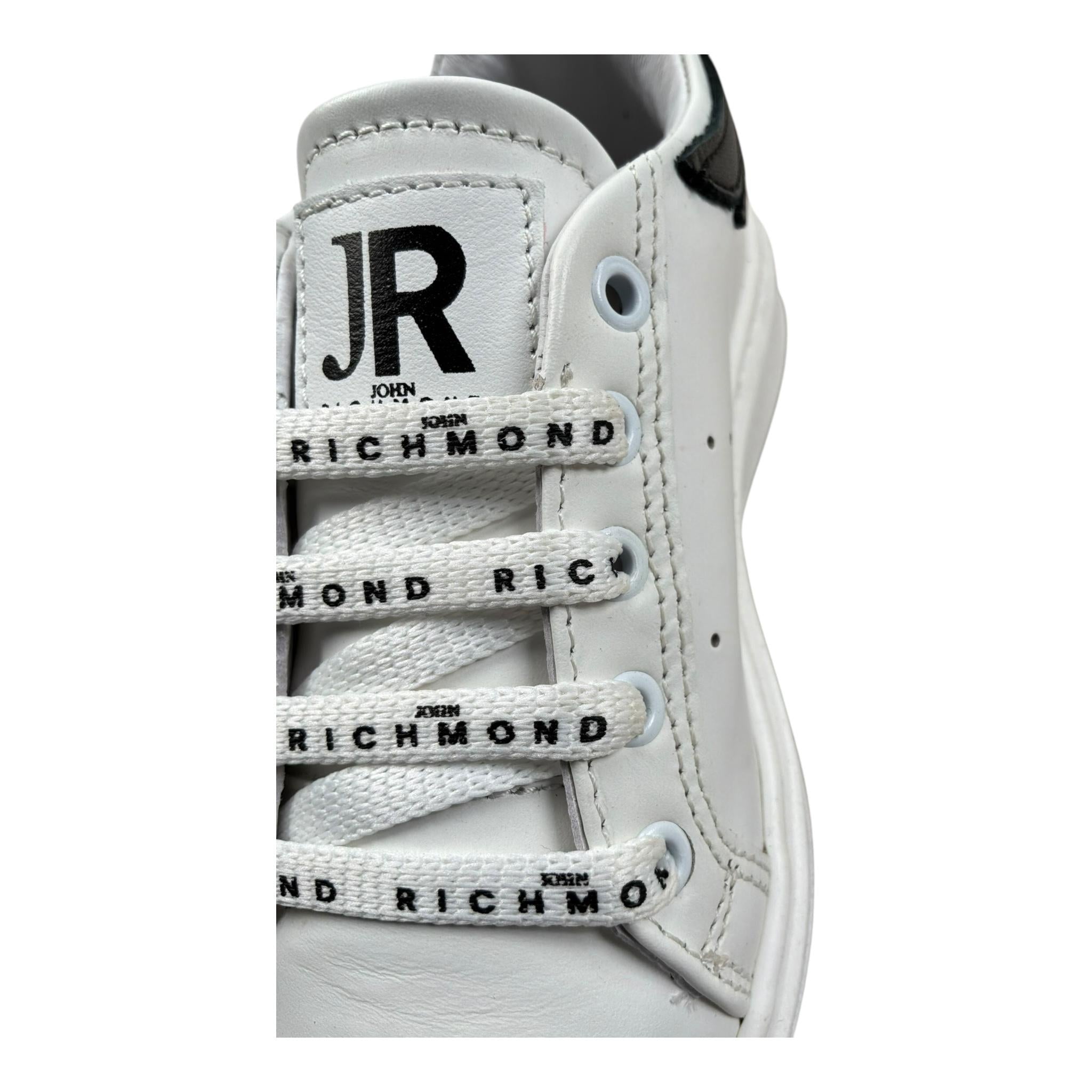 John Richmond Sneakers Tinta Unita con Stampa Logo per Neonato 21112N BIANCO JOHN RICHMOND 