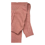 PINK BABY completo 2 pezzi maglia-pantalone tinta unita Rosa per Bambina Q1175AB ROSA PINK BABY 