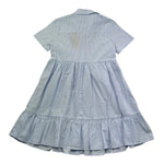 Saint Barth Abito Mezza Manica Fantasia A Righe per Bambina MISSY00 AZZURRO SAINT BARTH 