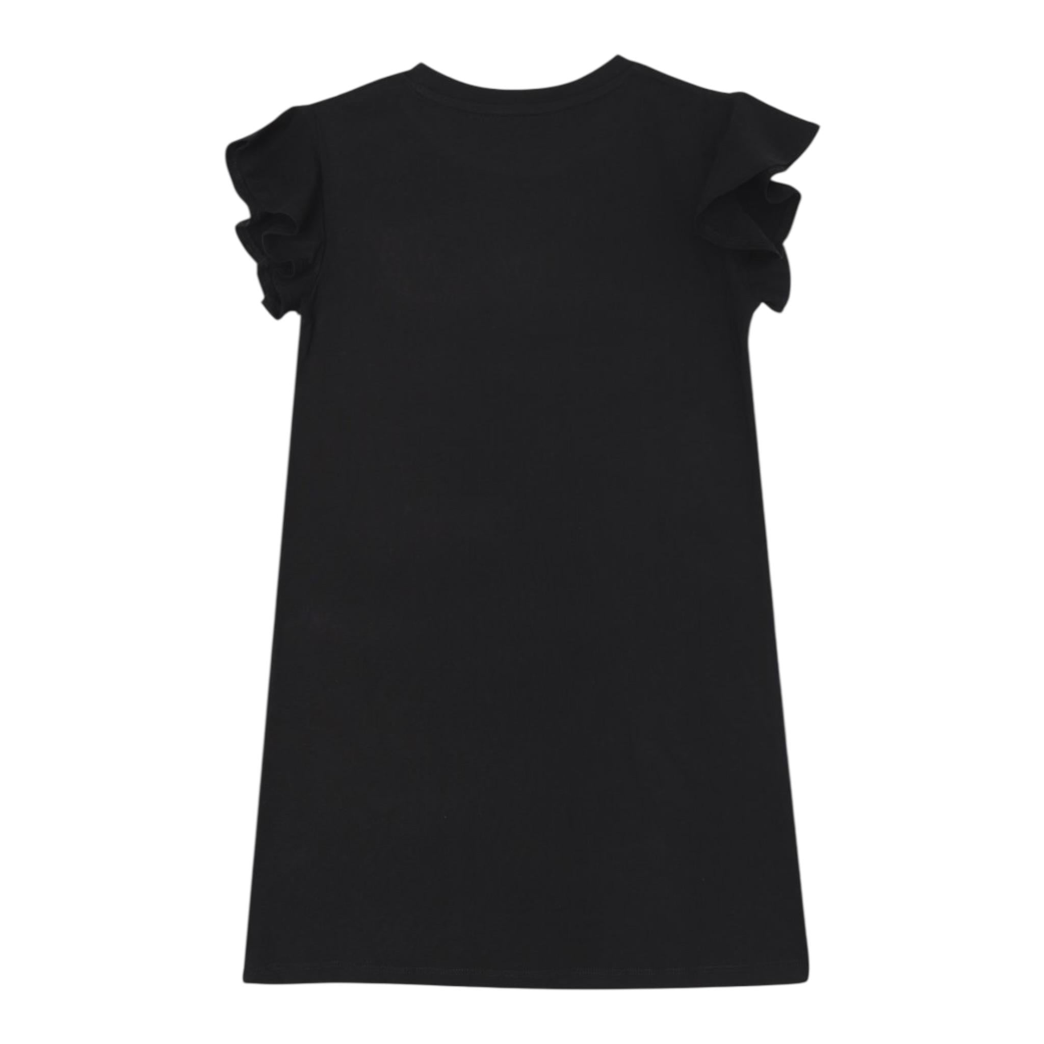 John Richmond T-Shirt Girocollo Tinta Unita con Logo per Neonata RGP25141TSN NERO JOHN RICHMOND 