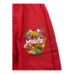 MOUSSE pantalone tinta unita modello tuta con stampa Rosso per Neonato HKPG371RN ROSSO MOUSSE 
