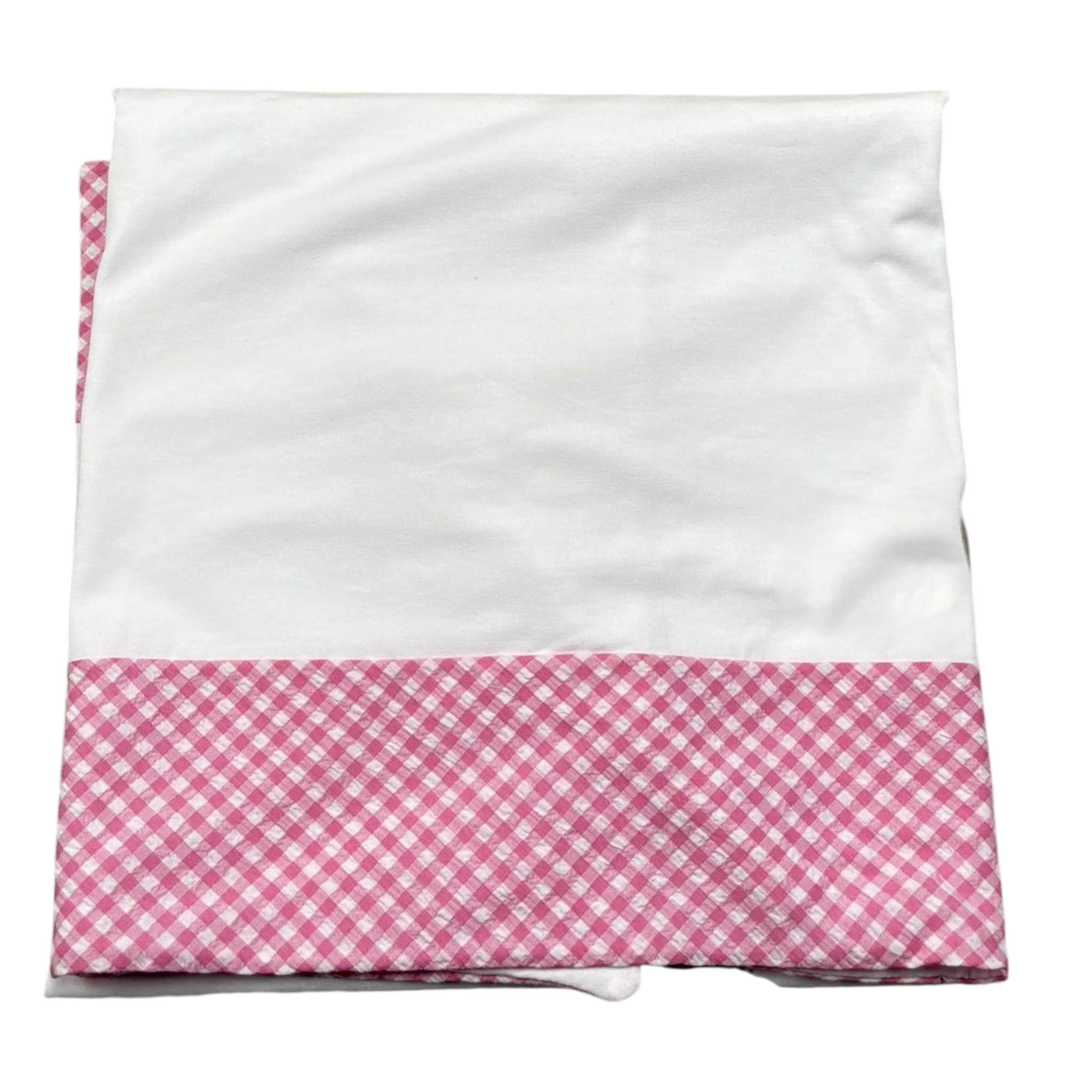 Lalalu' Coperta Tinta Unita con Applicazione per Neonata COL6M BIANCO LALALU' 