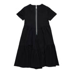 MAX&Co. abito mezza manica tinta unita Nero per Bambina MX0044 NERO MAX&Co. 