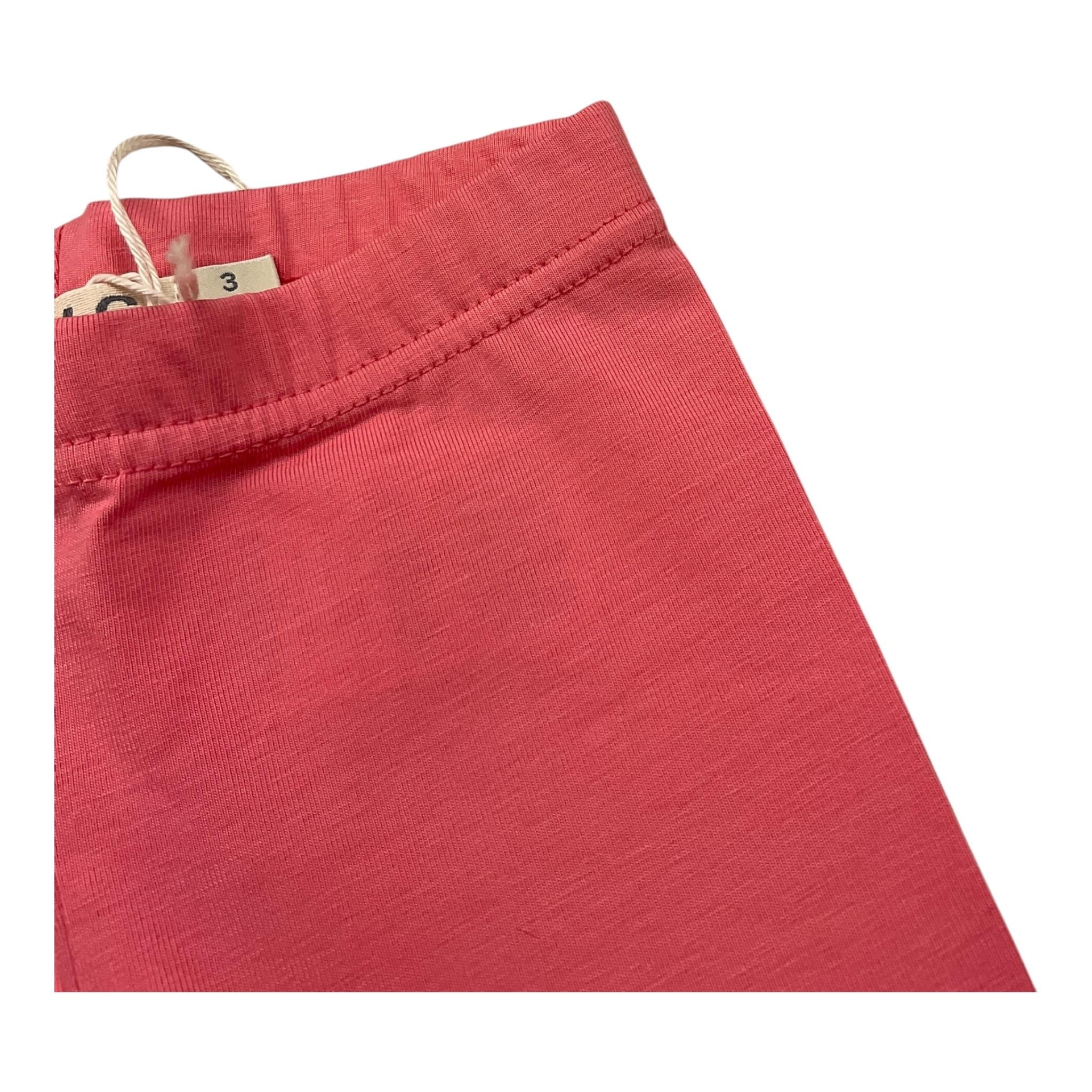 3 Pommes Leggins Tinta Unita per Neonata 3F24002 CORALLO 3 POMMES 