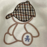 LE BEBE' shirt girocollo tinta unita con stampa Bianco per Neonato LBB5185 BIANCO LE BEBE' 