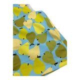 Mimisol Camicia Giromanica Tinta Unita con Stampa pera per Bambina MFCA088 AZZURRO MIMISOL 