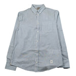 Eleventy Camicia Manica Lunga Fantasia A Righe per Bambino EW5P40X BIANCO/AZZURRO ELEVENTY 