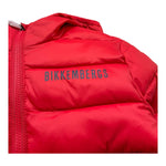 BiKKEMBERGS giubbino tinta unita con zip e cappuccio Rosso per Neonato BK2934 ROSSO BiKKEMBERGS 