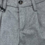 MICHAEL COAL pantalone tinta unita con elastico in vita Grigio per Bambino 020169 GRIGIO MICHAEL COAL 