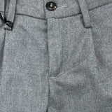 MICHAEL COAL pantalone tinta unita con elastico in vita Grigio per Bambino 020169 GRIGIO MICHAEL COAL 