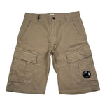 C.P. Company Bermuda tinta unita con Girovita Regolabile Beige per Bambino CMQ005X BEIGE C.P. COMPANY 