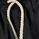 Duepuntozero Pantalone Tinta Unita con Elastico In Vita per Bambino PTB025 NERO DUEPUNTOZERO 