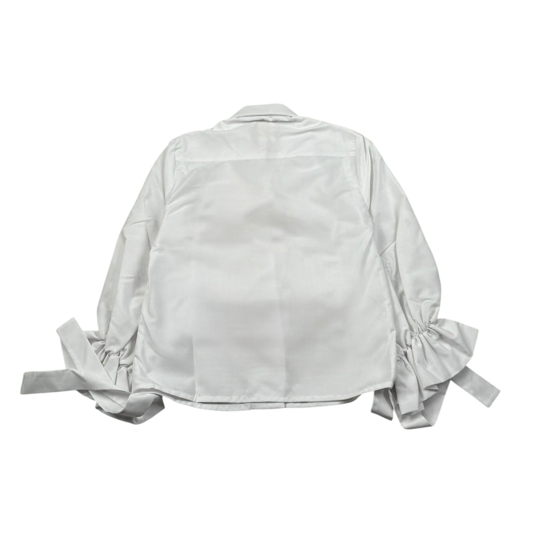 Coco' Et Mama' Camicia Manica Lunga Tinta Unita per Bambina IMAI BIANCO COCO' ET MAMA' 