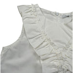 M+E' Camicia Giromanica Tinta Unita per Neonata UE0895N BIANCO M+E' 