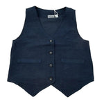 Name.It Gilet tinta unita Blu per Bambino 13200202 BLU NAME.IT 