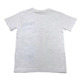 Yours T-Shirt Girocollo Tinta Unita Con Stampa Bianco Per Bambino