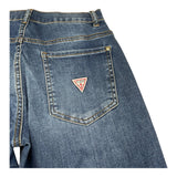 Guess Jeans Tinta Unita con Girovita Regolabile per Bambino J3YA17D4CA0 BLU GUESS 