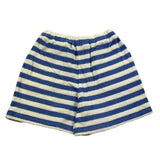 Dondup Bermuda In Spugna Fantasia A Righe Blu Per Bambino