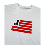 Jeckerson T-Shirt Girocollo Tinta Unita con Stampa per Bambino J3817 BIANCO JECKERSON 