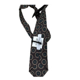 Paolo Pecora Cravatta Tinta Unita Stampa Fantasia per Bambino PP4334 MARRONE PAOLO PECORA 