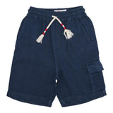 Saint Barth Bermuda Tinta Unita con Elastico In Vita per Bambino MERSEILLEJE BLU SAINT BARTH 