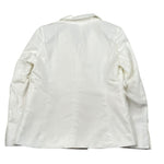 Ermanno Scervino Giacca Tinta Unita Doppiopetto con Ricami per Bambina SFGC008 BIANCO ERMANNO SCERVINO 