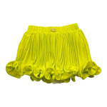 Twinset Gonna Tinta Unita con Balze per Bambina 251GJ2QQ5 GIALLO FLUO TWINSET 