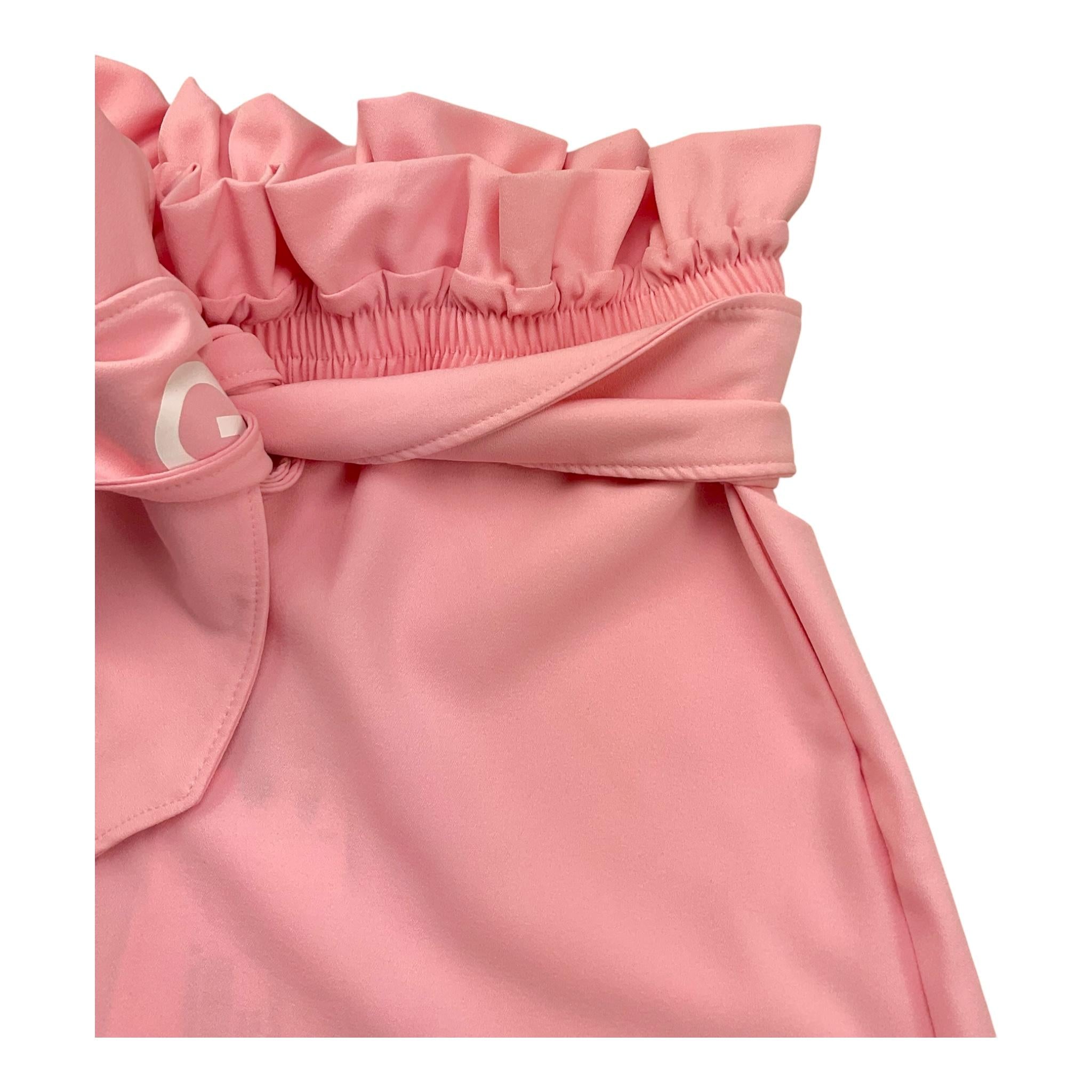 Gaelle Short Tinta Unita con Elastico In Vita per Bambina 2746P0753 ROSA GAELLE 