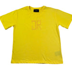 John Richmond T-Shirt Girocollo Tinta Unita con Stampa per Bambino RBP26006TS GIALLO JOHN RICHMOND 
