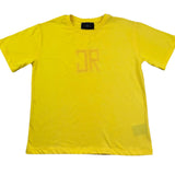 John Richmond T-Shirt Girocollo Tinta Unita con Stampa per Bambino RBP26006TS GIALLO JOHN RICHMOND 