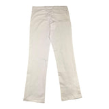 Imperatore Napoli Pantalone Tinta Unita Con Girovita Regolabile Bianco Per Bambino