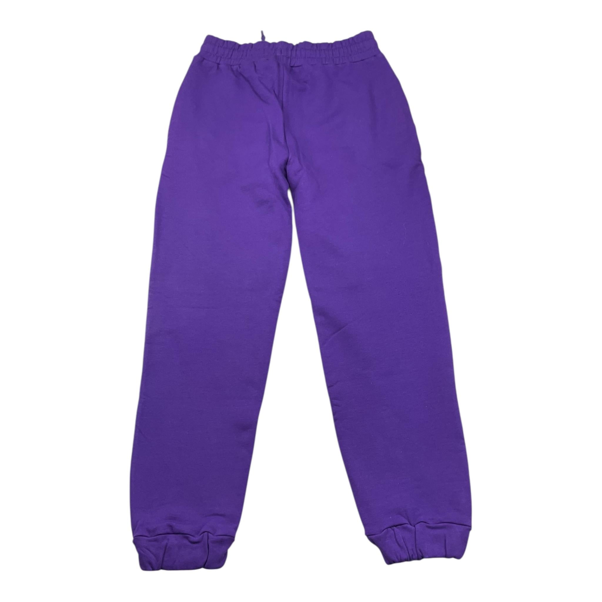 FRACOMINA pantalone modello tuta tinta unita Viola per Bambina FM0780 VIOLA FRACOMINA 