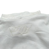 I'M Brian Felpa tinta unita con Cappuccio Bianco per Neonato F2920 BIANCO I'M BRIAN 