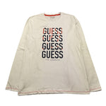 GUESS shirt girocollo tinta unita cn stampe Bianco per Bambino L2BI11I32Z11 BIANCO GUESS 