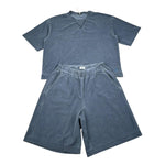 Il Gufo Completo 2 Pezzi T-Shirt-Bermuda Tinta Unita per Bambino P25DP537N0107 BLU IL GUFO 