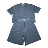 Il Gufo Completo 2 Pezzi T-Shirt-Bermuda Tinta Unita per Bambino P25DP537N0107 BLU IL GUFO 