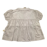 Baby Gi Camicia Mezza Manica Fantasia Floreale Beige Per Neonata