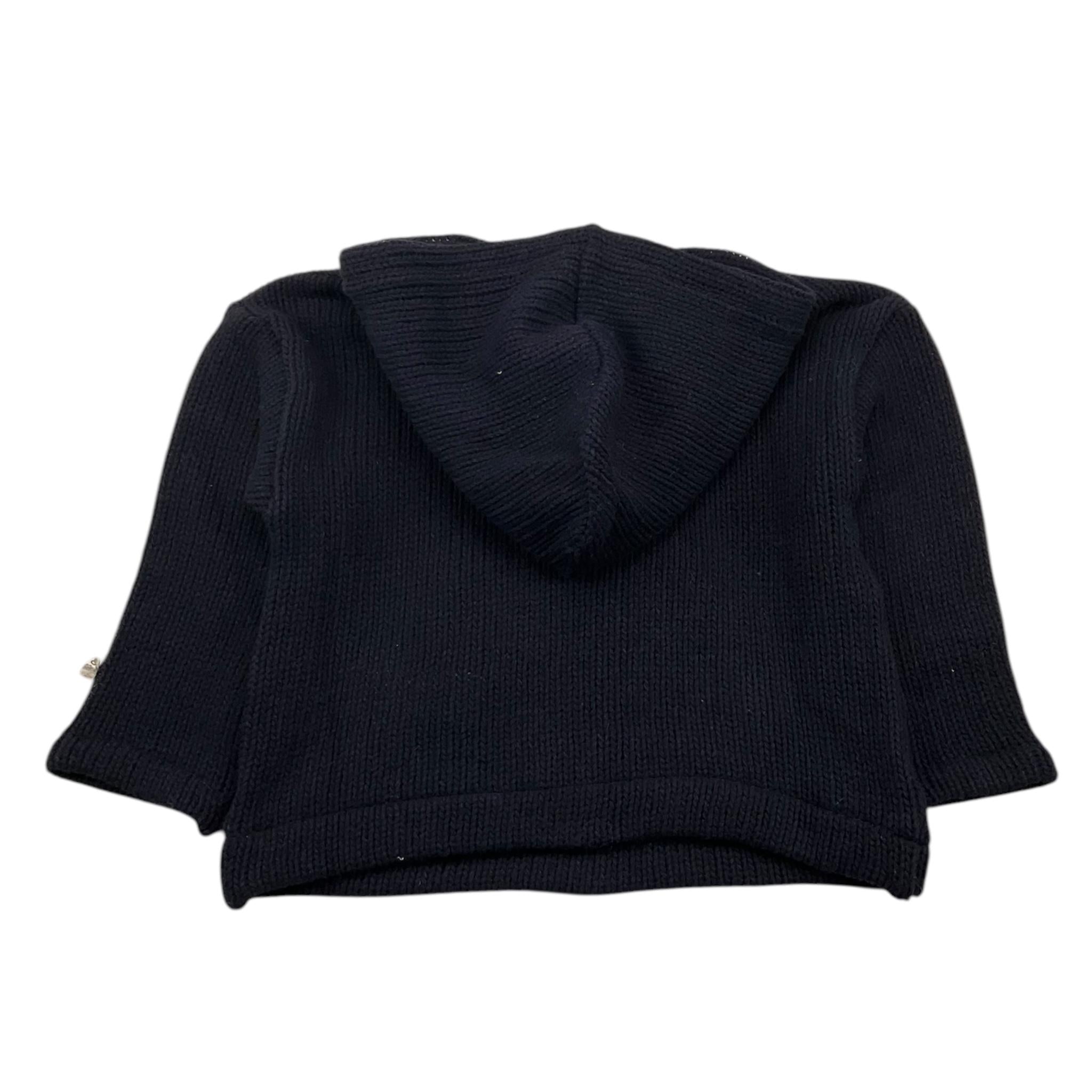 DOU DOU felpa in maglia tinta unita con cappuccio Blu per Bambino DV4Q00 BLU DOU DOU 