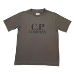 C.P. Company T-Shirt Girocollo Tinta Unita per Bambino CNM006 GRIGIO C.P. COMPANY 