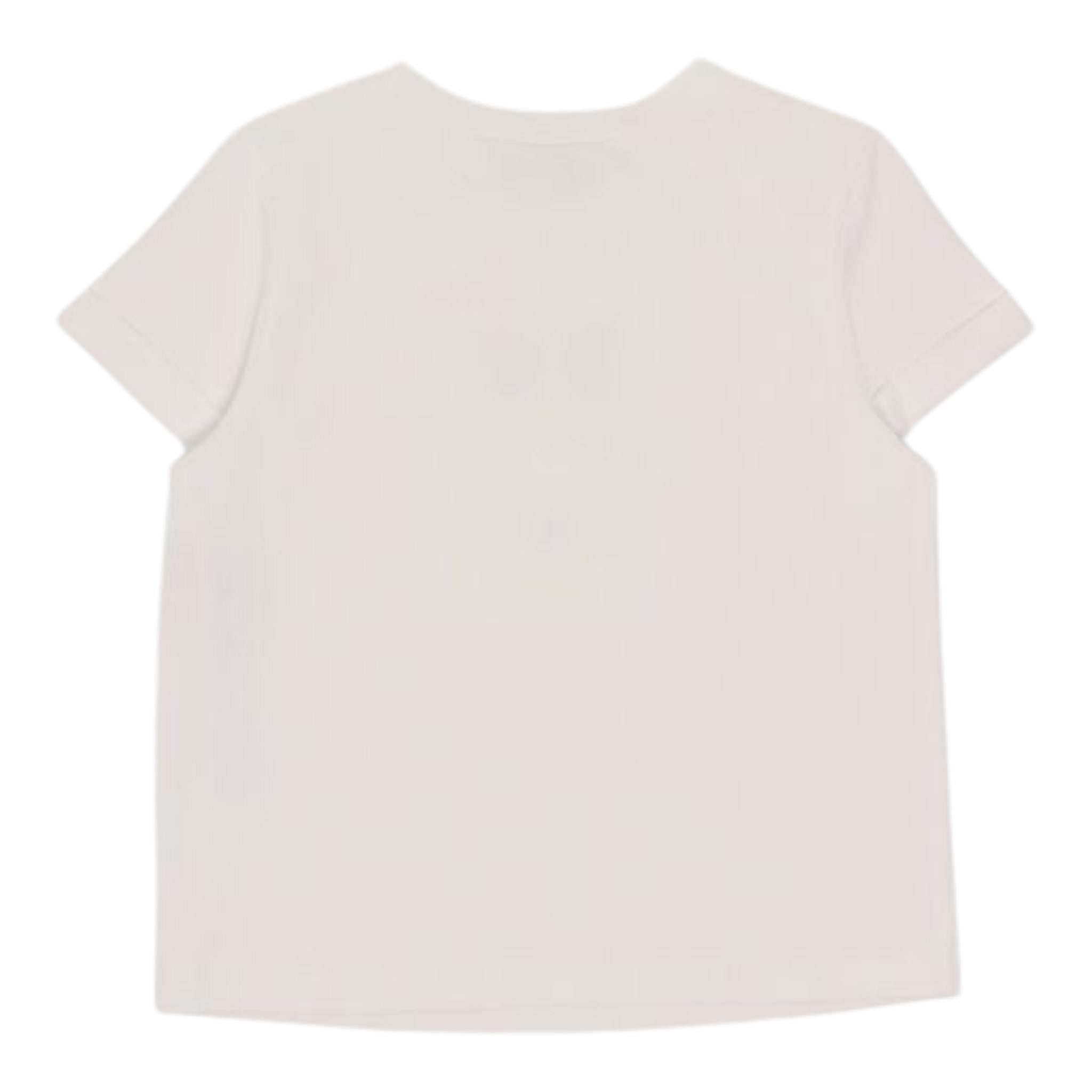 Twinset T-Shirt Tinta Unita con Stampa per Bambina 251GJ2488 BIANCO TWINSET 