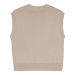 Emporio Armani Gilet In Maglia Tinta Unita Girocollo per Bambino 3D4M52 BEIGE EMPORIO ARMANI 