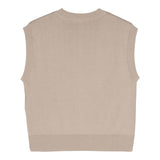 Emporio Armani Gilet In Maglia Tinta Unita Girocollo per Bambino 3D4M52 BEIGE EMPORIO ARMANI 