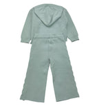 MAYORAL completo 2 pezzi felpa-pantalone tinta unita Verde acqua per Neonata 4552X VERDE ACQUA MAYORAL 