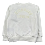 John Richmond Felpa Girocollo Tinta Unita con Logo per Bambino RBP26189FE BIANCO JOHN RICHMOND 