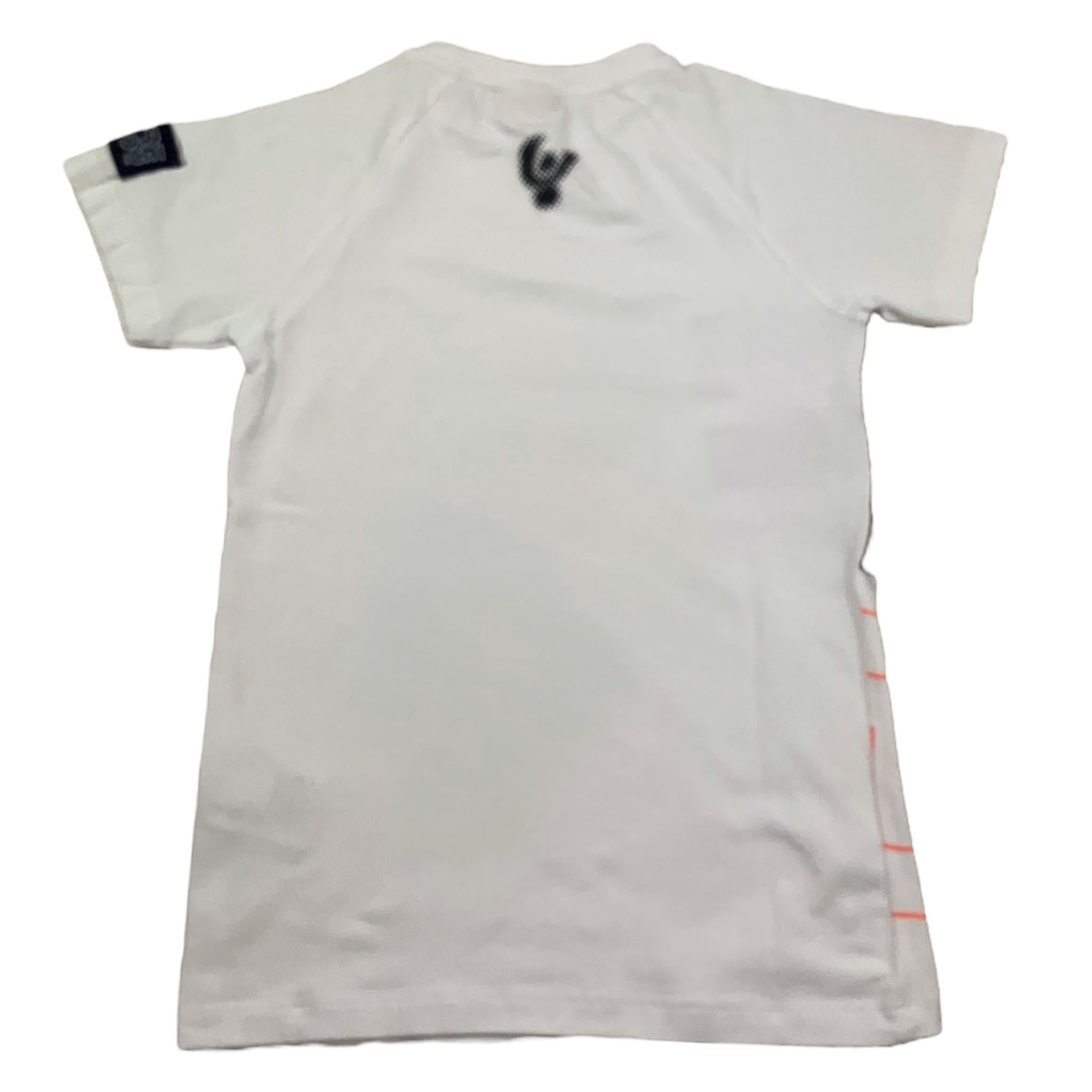 Freddy T-Shirt Girocollo Tinta Unita con Stampa per Bambino FR1908 BIANCO FREDDY 