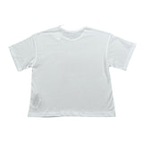 Calvin Klein T-Shirt Girocollo Tinta Unita con Logo per Bambina IG0IG02801X BIANCO CALVIN KLEIN 