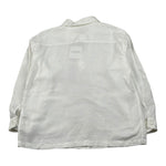 Aspesi Camicia Manica Lunga Tinta Unita per Bambino S24002GCL600 PANNA ASPESI 