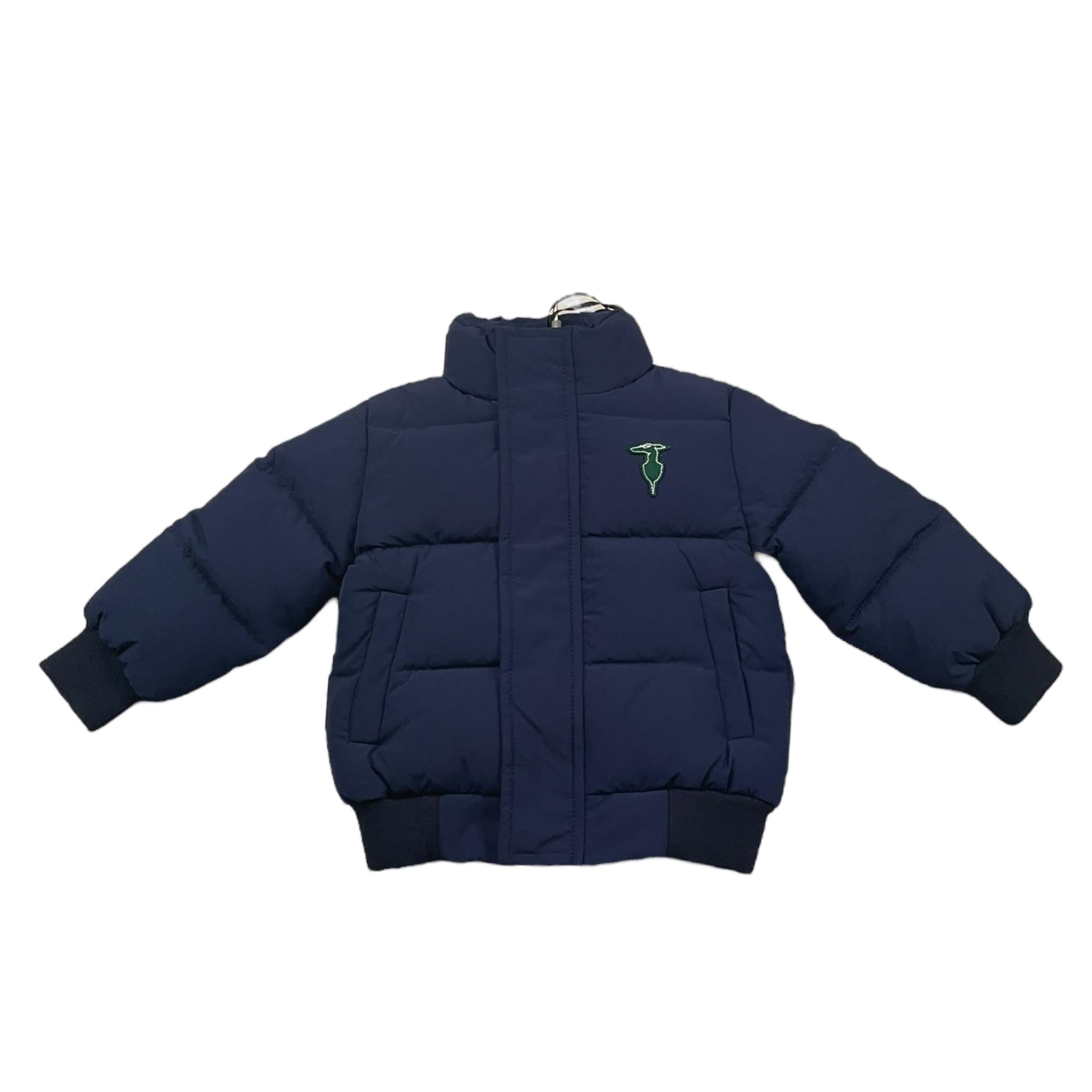 TRUSSARDI giubbino tinta unita con bottoni e zip Blu per Neonato TIA25048PI BLU TRUSSARDI 