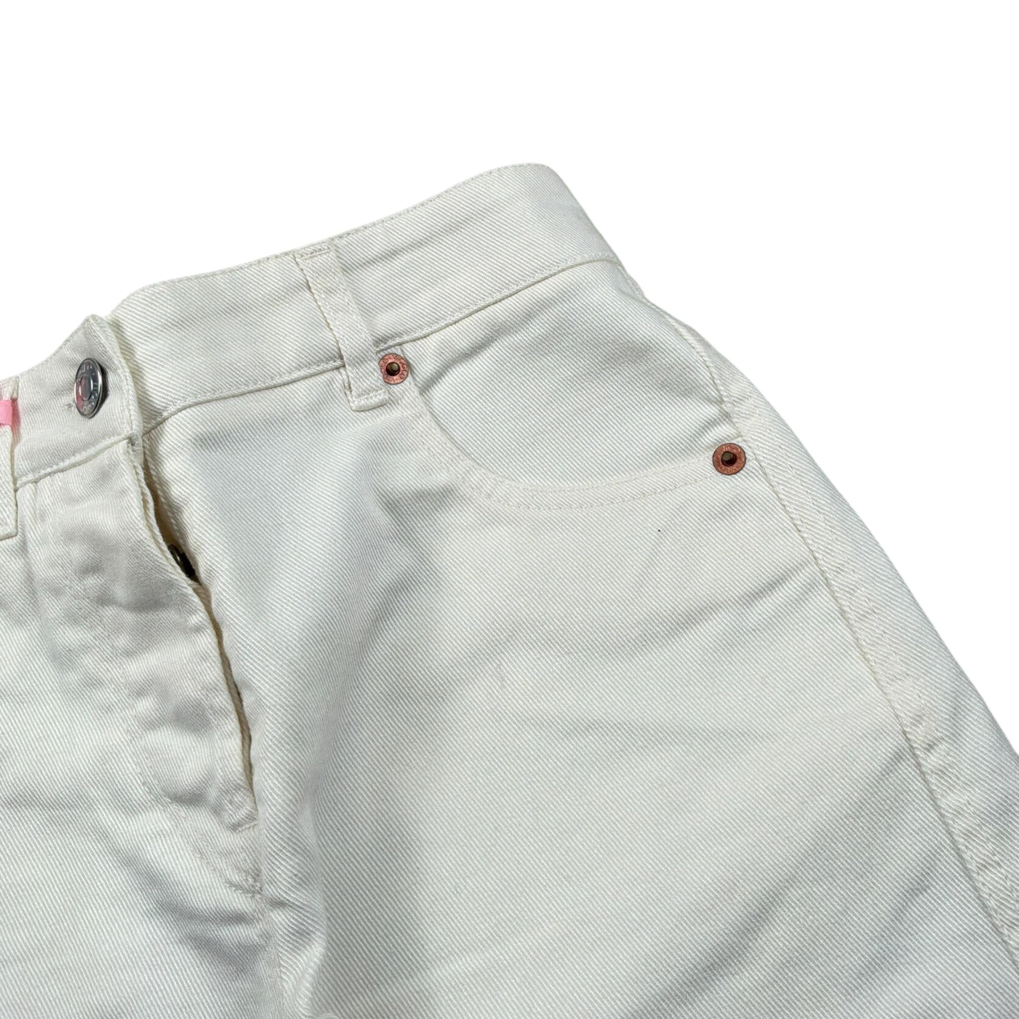 Vicolo Short tinta unita con Girovita Regolabile Bianco per Bambina 3146P0545 BIANCO VICOLO 